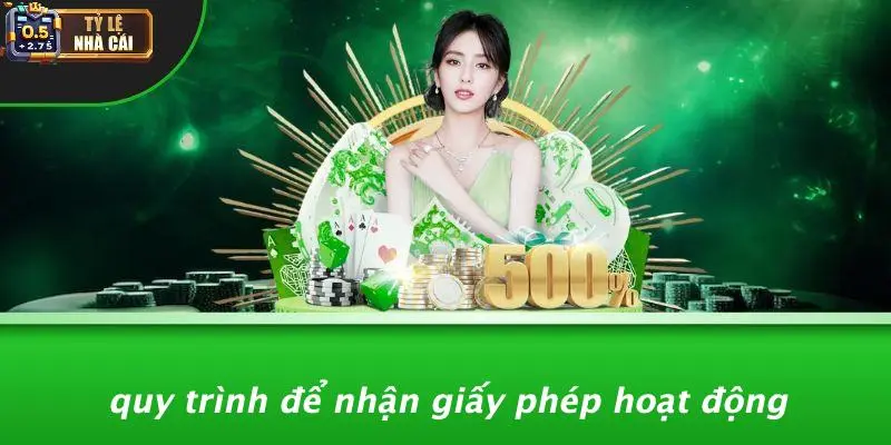 Quy Trình Để Nhận Giấy Phép Hoạt Động