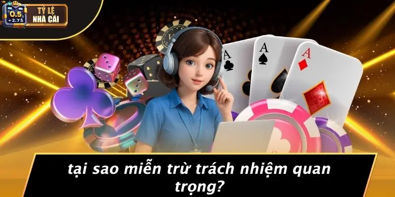 Tại Sao Miễn Trừ Trách Nhiệm Quan Trọng?