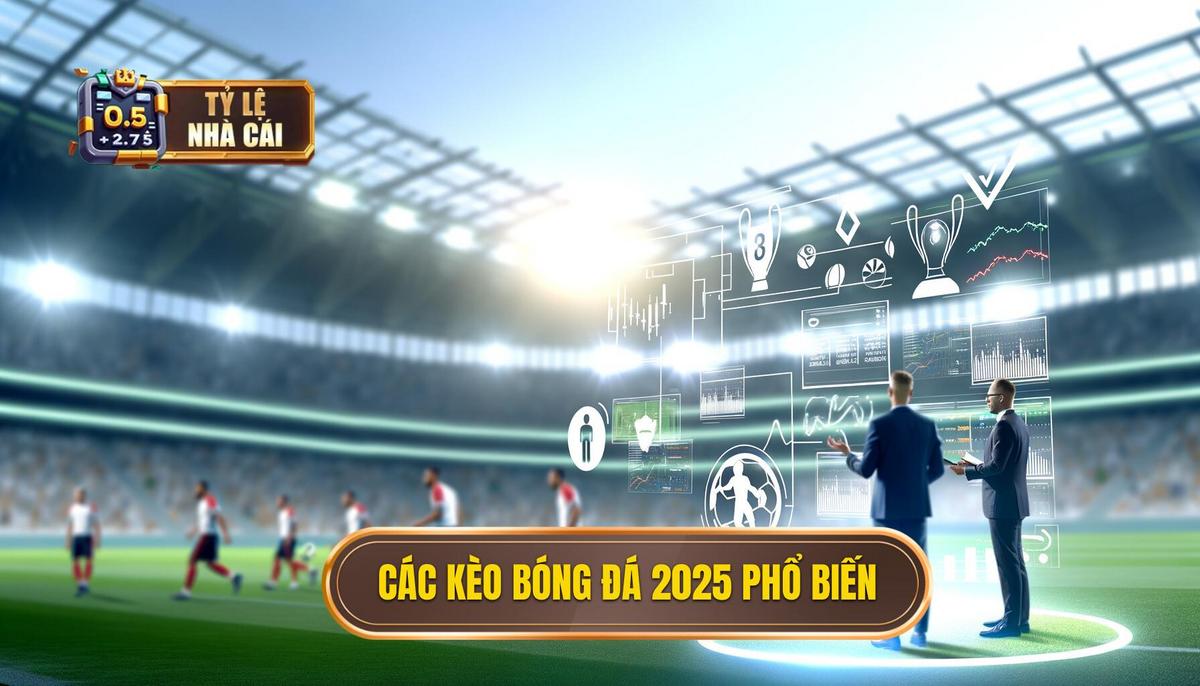 Các loại kèo bóng đá 2025 phổ biến