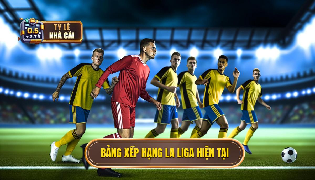 Chi tiết bảng xếp hạng La Liga hiện tại