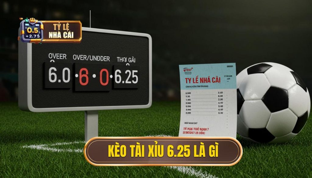 Kèo tài xỉu 6.25 là gì