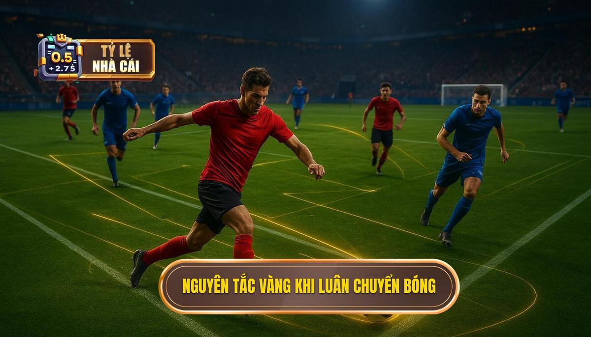 Phần 2_ Các Nguyên Tắc Vàng Khi Áp Dụng Chiến thuật Luân Chuyển Bóng Nhanh