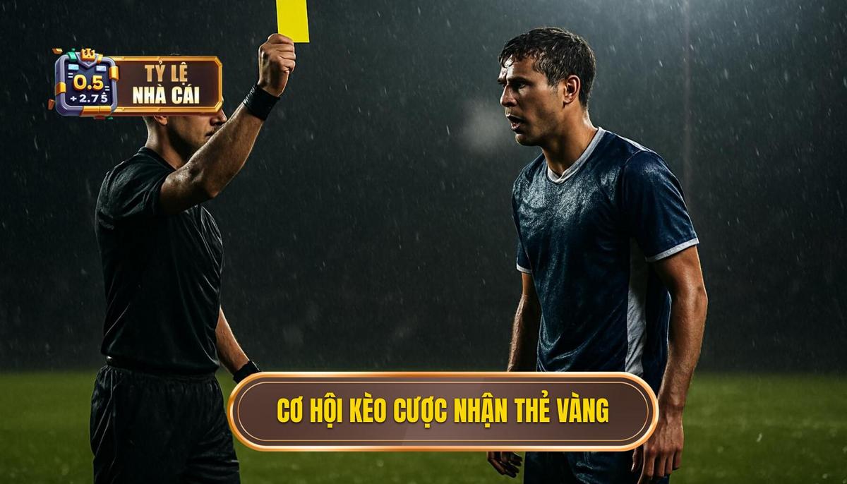 Bản Chất Và Cơ Hội Của Kèo Cược Cầu Thủ Nhận Thẻ Vàng Đầu Tiên