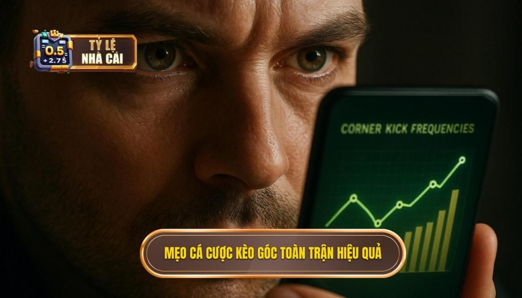 Mẹo cá cược kèo góc toàn trận hiệu quả