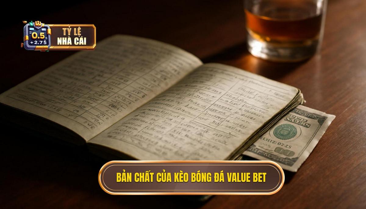 Bản chất cốt lõi của kèo bóng đá value bet