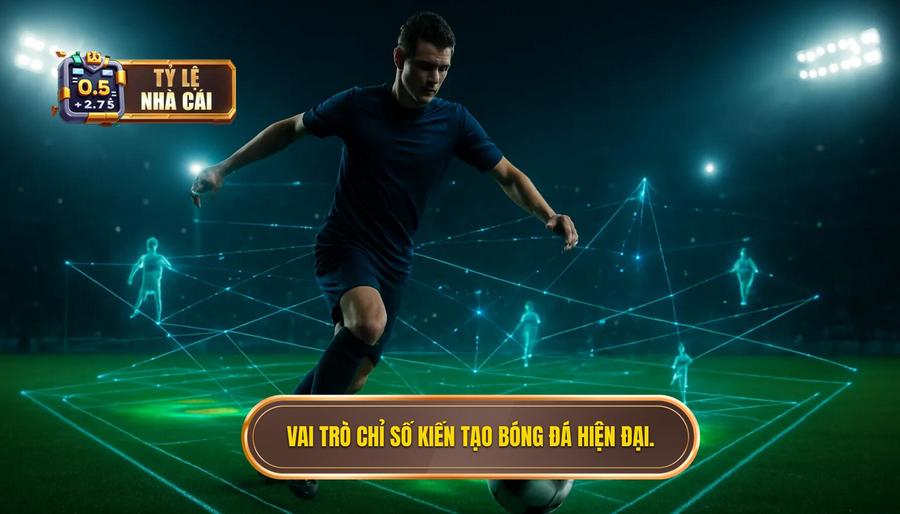 1. Vai trò chỉ số kiến tạo bóng đá hiện đại.