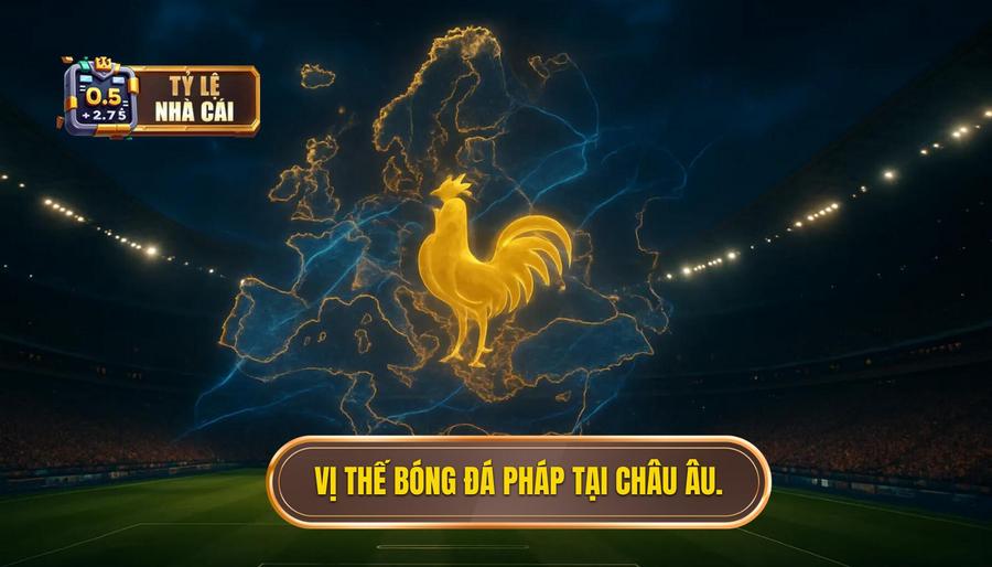 1. Vị thế bóng đá Pháp tại Châu Âu.