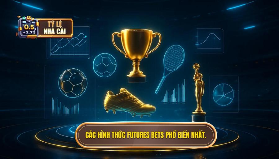 2. Các hình thức Futures bets phổ biến nhất.