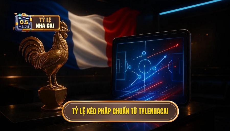 Tỷ lệ kèo Pháp chuẩn từ TYLENHACAI