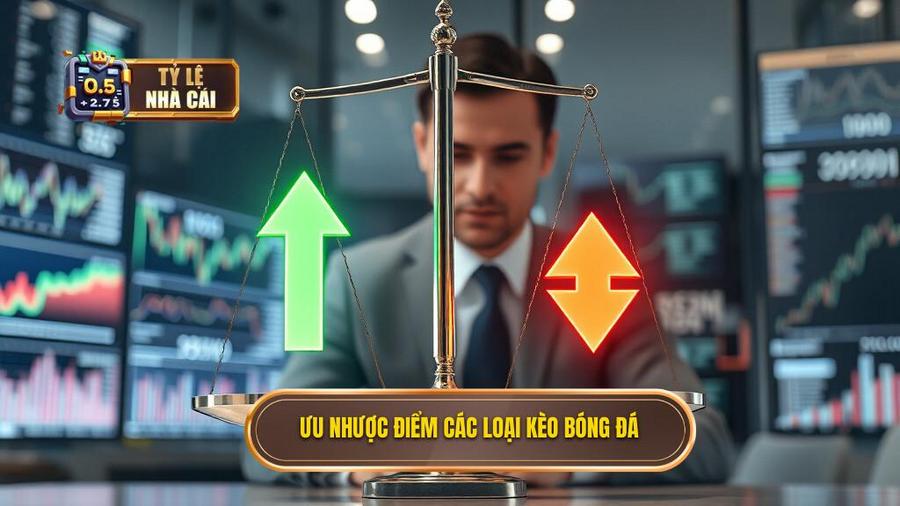 2. Ưu nhược điểm các loại kèo bóng đá