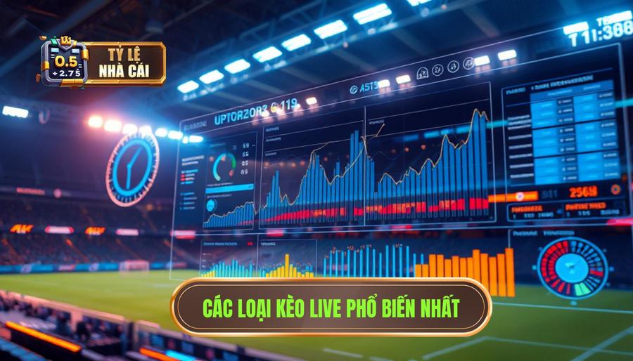 Các loại kèo live phổ biến nhất hiện nay