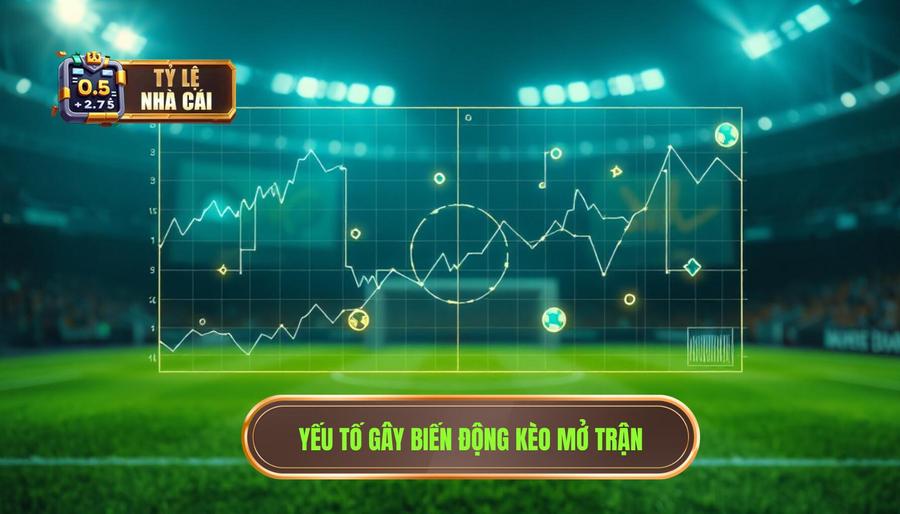 Các yếu tố ảnh hưởng đến biến động kèo mở trận