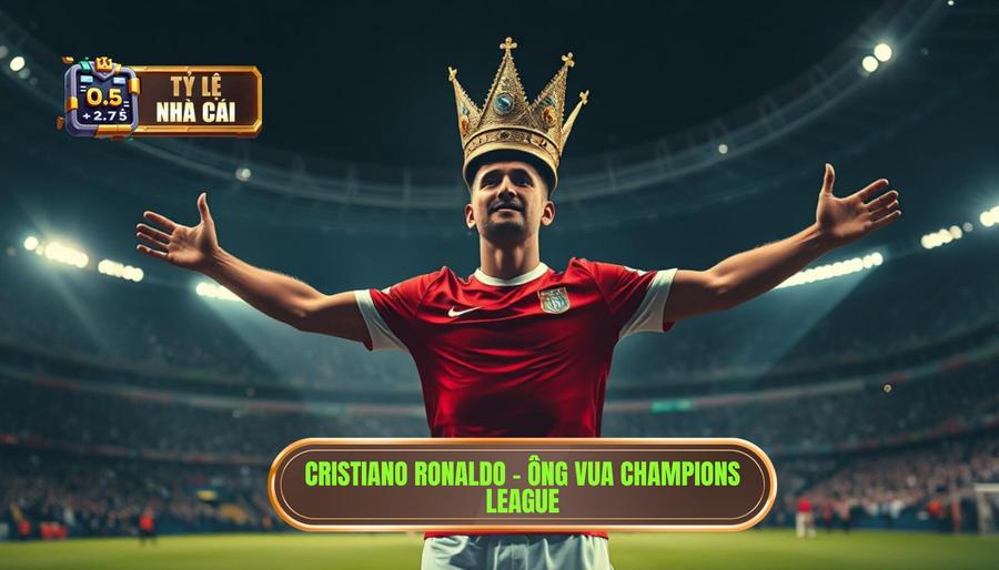 Cristiano Ronaldo – "Ông vua" tuyệt đối của Champions League