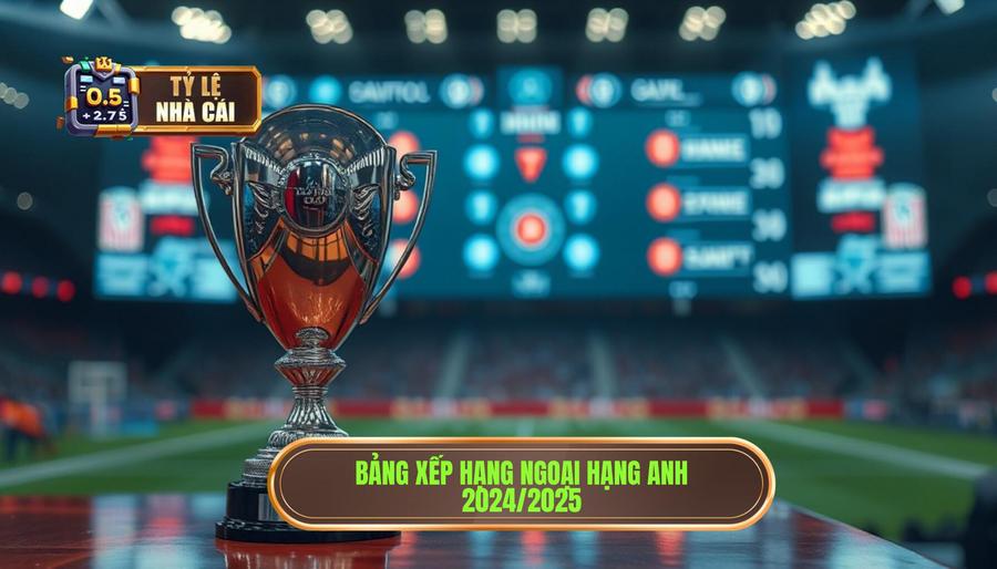 Phân tích cục diện Bảng xếp hạng Ngoại hạng Anh mùa giải 2024/2025